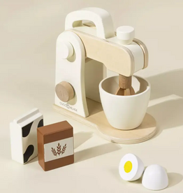 COCO VILLAGE WOODEN STAND MIXER & ACCESSORIES
