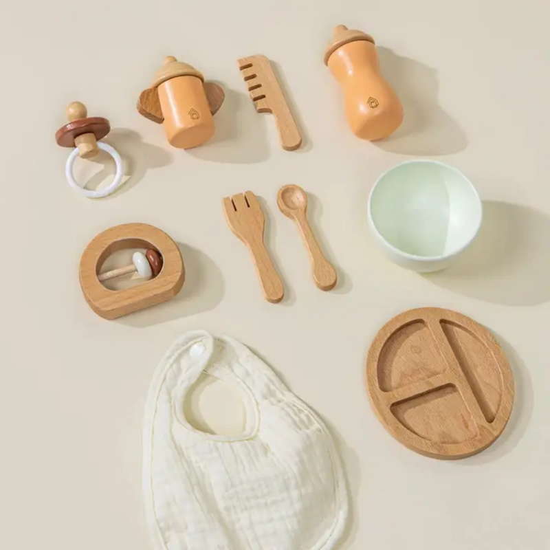 COCO VILLAGE DOLL ACCESSORIES WOODEN PLAYSET