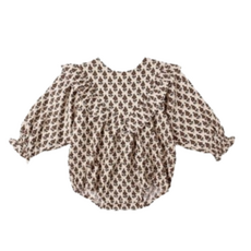 Rylee + Cru Inc. WINNIE ROMPER || HARVEST FLORAL