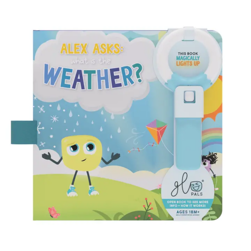 GLO GLO PALS LIGHT UP BOOK: ALEX ASKS: WHAT IS THE WEATHER?