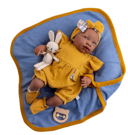 JC TOYS OLLIE 17" BERENGUER CLASSICS HAND PAINTED WEIGHTED SOFT BODY