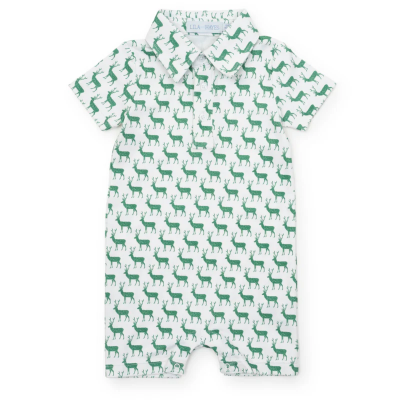 Lila + Hayes TRIPP BOY'S POLO SHORTALL-