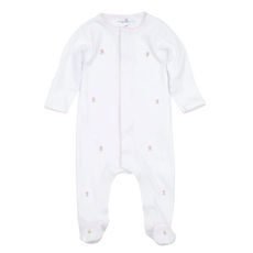 MAGNOLIA BABY JULIETTE'S CLASSICS PINK SCATTERED FOOTIE