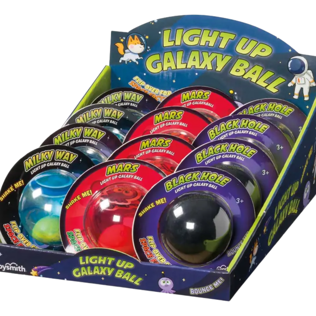 TOYSMITH LIGHT UP GALAXY BALLS