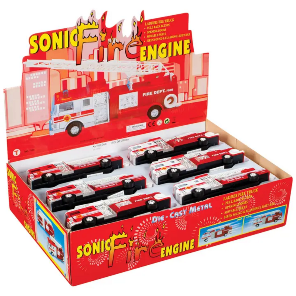 TOYSMITH SONIC FIRE ENGINE