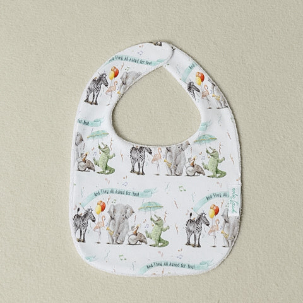 NOLA TAWK AND THEY ALL ASKED FOR YOU ORG.  COTTON BIB