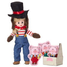 MADAME ALEXANDER THE THREE LITTLE PIGS 8"