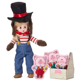 MADAME ALEXANDER THE THREE LITTLE PIGS 8"