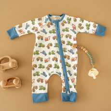 LUNA+ARLO WORK ZONE ZIPPER PLAYSUIT