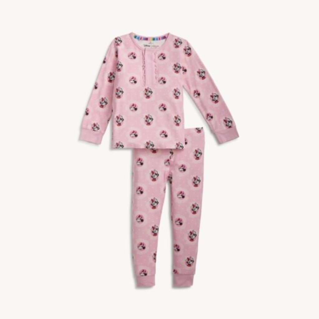 Magnetic  Me MINNIE GALENTINES DAY RF L/S PJ W/ RUFFLE