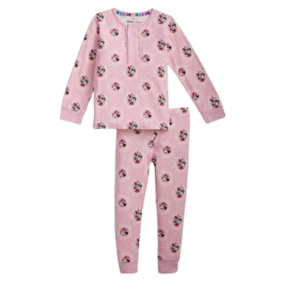 Magnetic  Me MINNIE GALENTINES DAY RF L/S PJ W/ RUFFLE