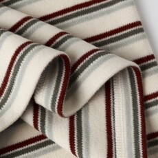 Rylee + Cru Inc. ORGANIC LONG SLEEVE PAJAMA SET || HOLIDAY STRIPE