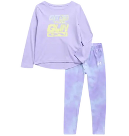 UNDER ARMOUR UA PRINTED LS LEGGING SET