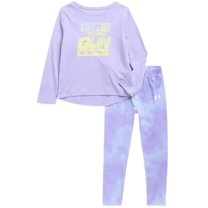 UNDER ARMOUR UA PRINTED LS LEGGING SET