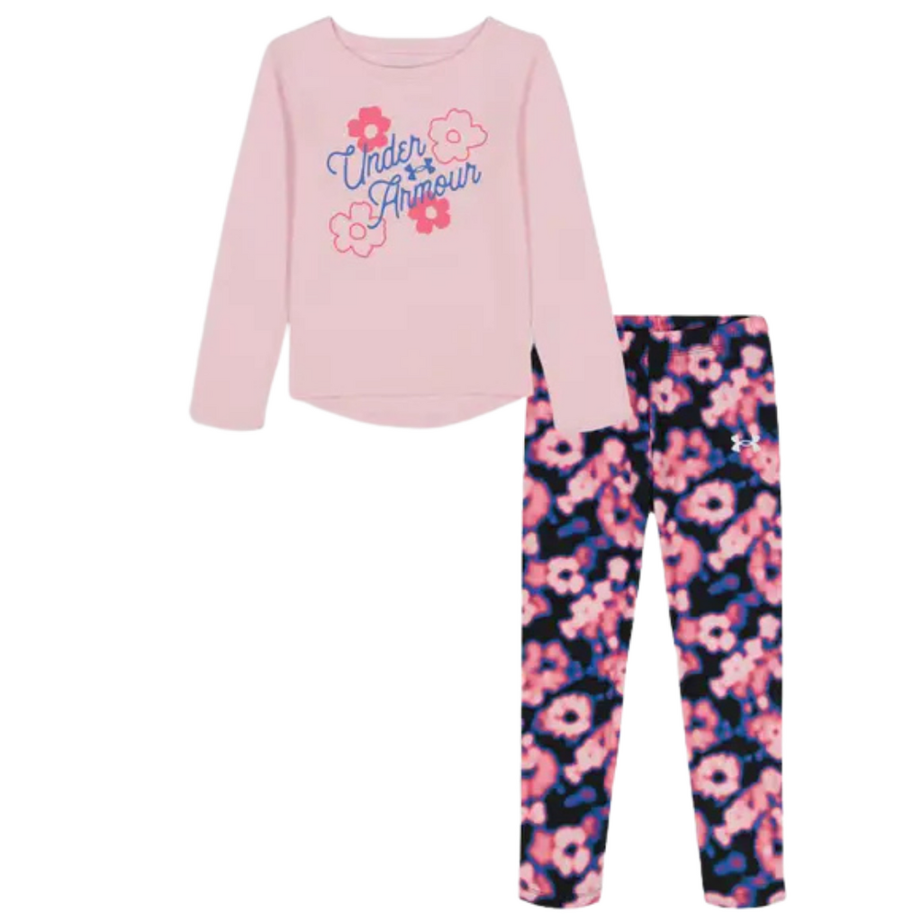 UNDER ARMOUR UA PRINTED LS LEGGING SET