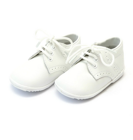 LAMOUR JAMES WHITE LEATHER HIGH-TOP BOOT