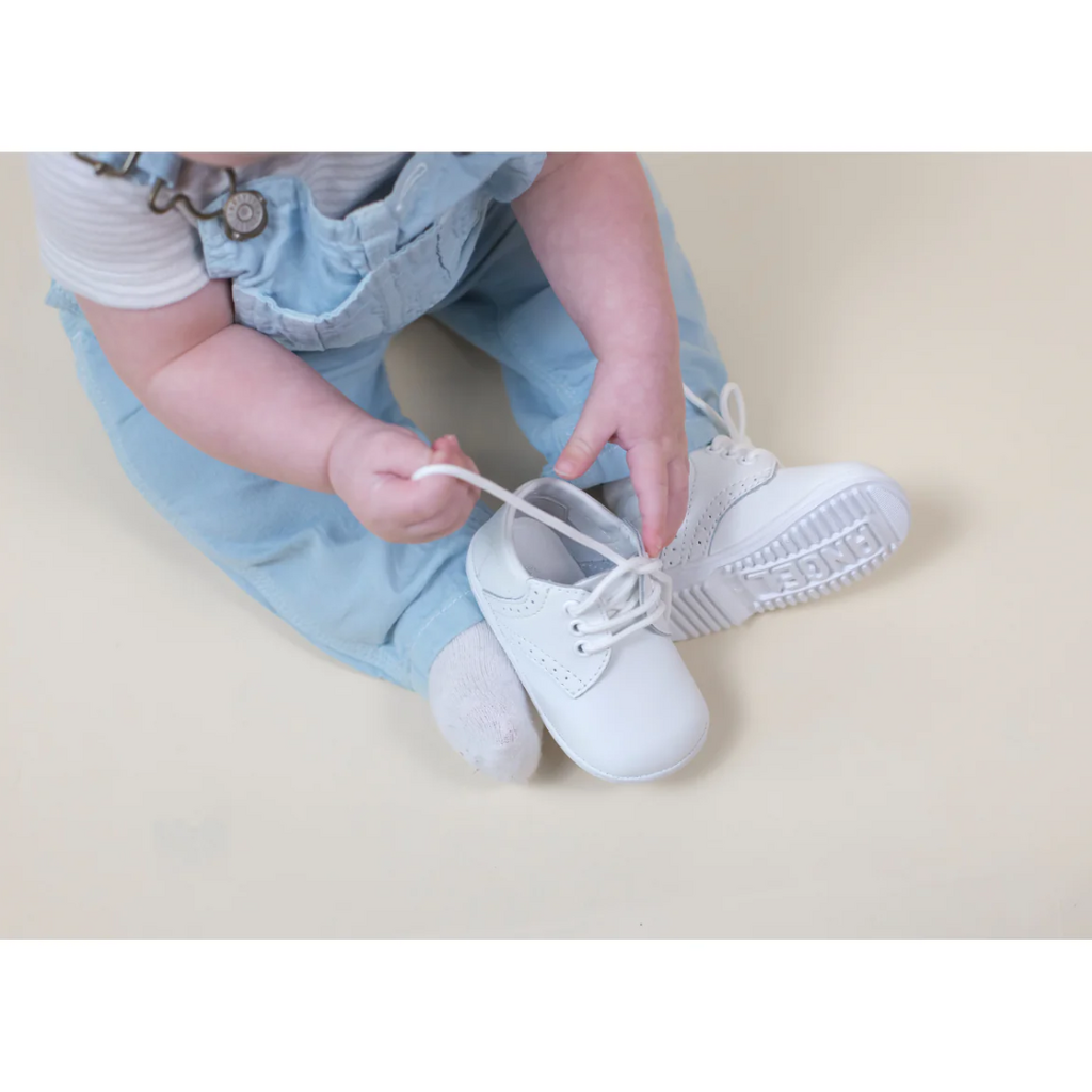 LAMOUR JAMES WHITE LEATHER HIGH-TOP BOOT