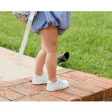 LAMOUR CAROLINE SCALLOPED SNEAKER-PINK