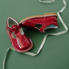 LAMOUR RUTHIE STICHED MJ-PATENT RED