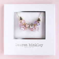 LAUREN HINKLEY PRETTY POSY CHARM BRACELET