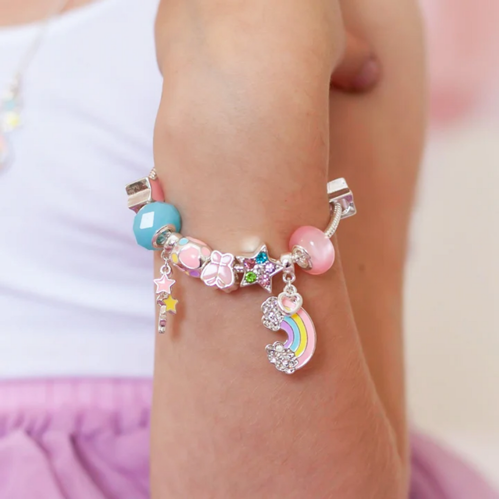 LAUREN HINKLEY RAINBOW CHARM BRACELET