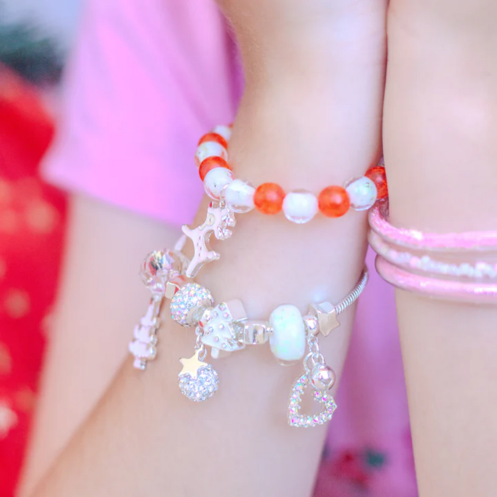 LAUREN HINKLEY ENCHANTED CHRISTMAS  CHARM BRACELET
