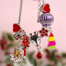 LAUREN HINKLEY MERRY LITTLE CHRISTMAS  CHARM BRACELET