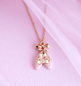LAUREN HINKLEY BALLET SLIPPERS NECKLACE