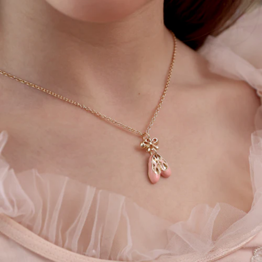 LAUREN HINKLEY BALLET SLIPPERS NECKLACE