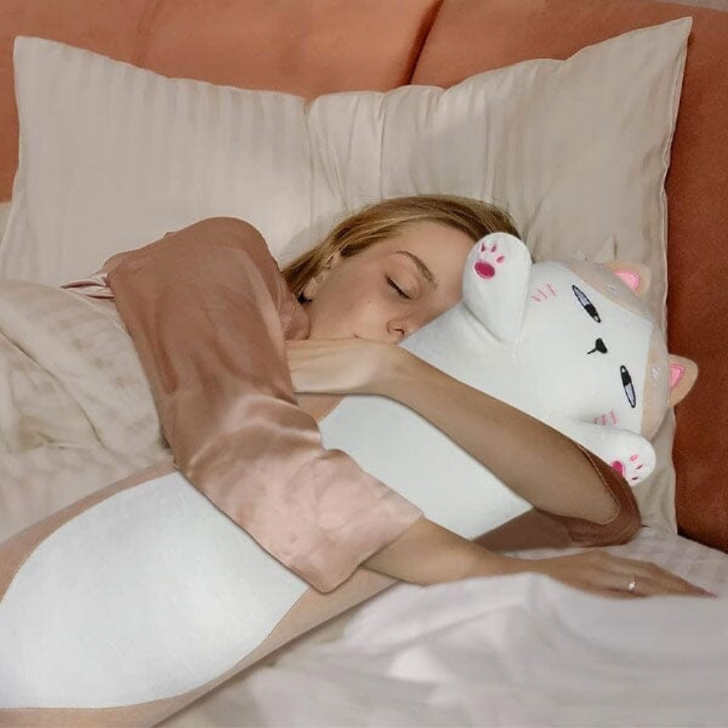 SHOWCASE EX-LONG ANIMAL PLUSH 4.5FT PILLOW-GRUMPY CAT