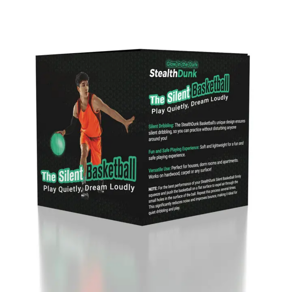 SHOWCASE STEALTHDUNK: THE SILENT BASKETBALL-GLOW IN THE DARK