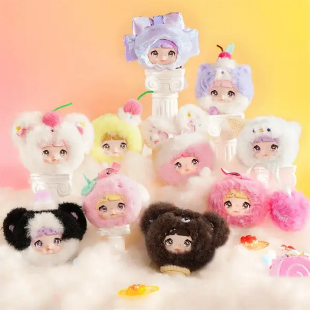 SHOWCASE NOMMI 100% SWEETNESS KAWAII PLUSH DOLL KEYCHAIN