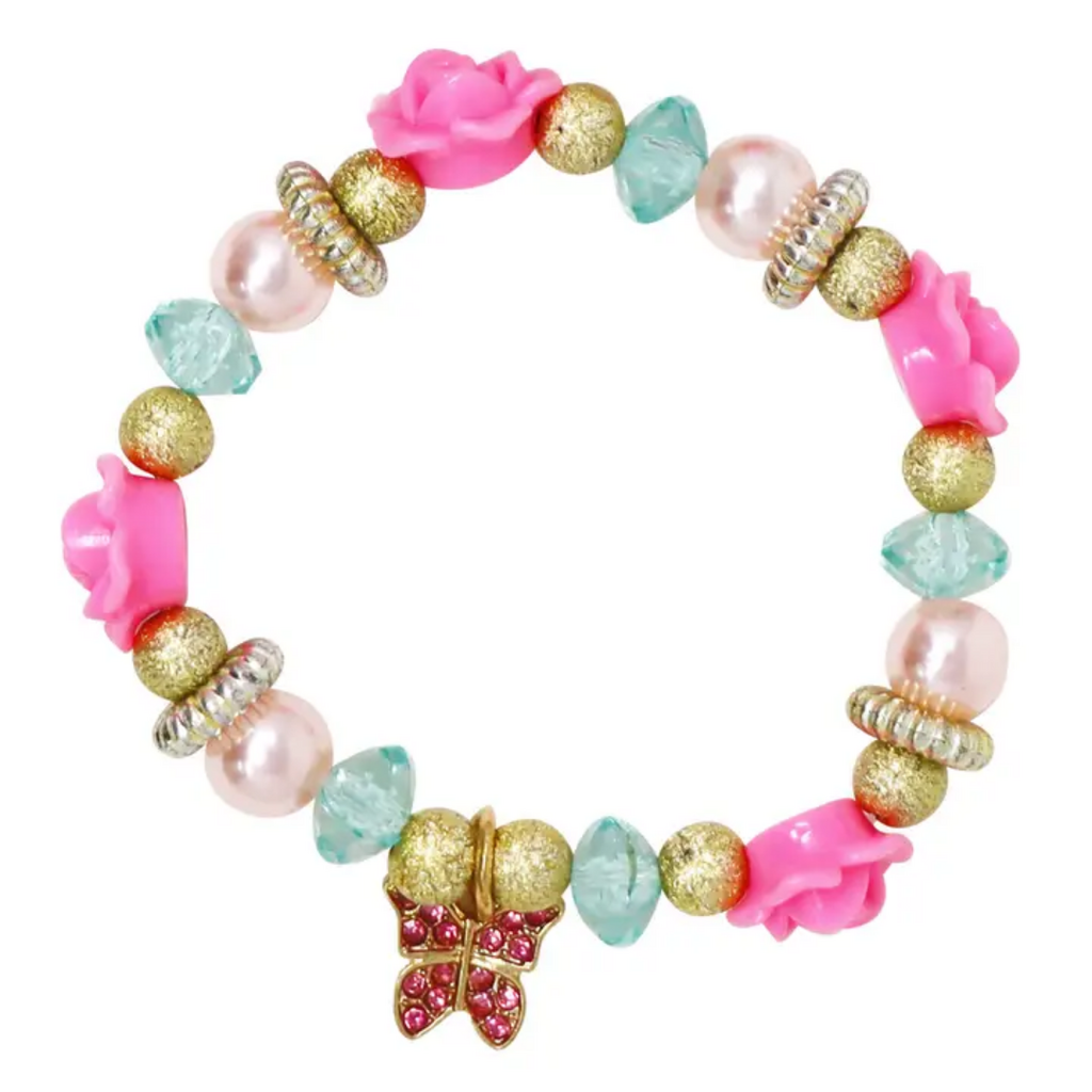 BUTTERFLY FLOWER BRACELET