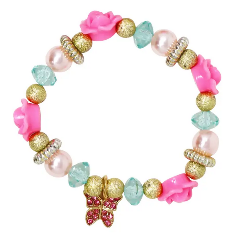 BUTTERFLY FLOWER BRACELET