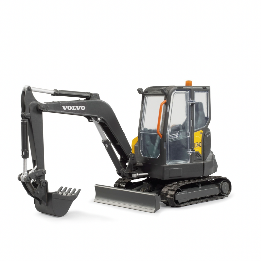 BRUDER VOLVO COMPACT EXCAVATOR ECR40