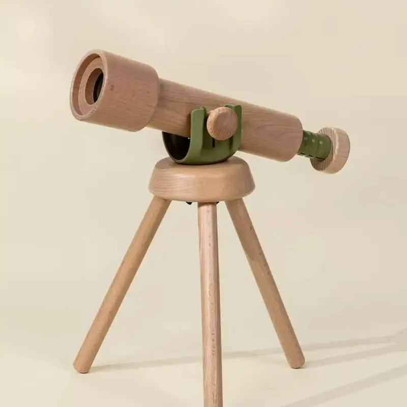 COCO VILLAGE WOODEN TRIPOD TELESCOPE-15x ZOOM