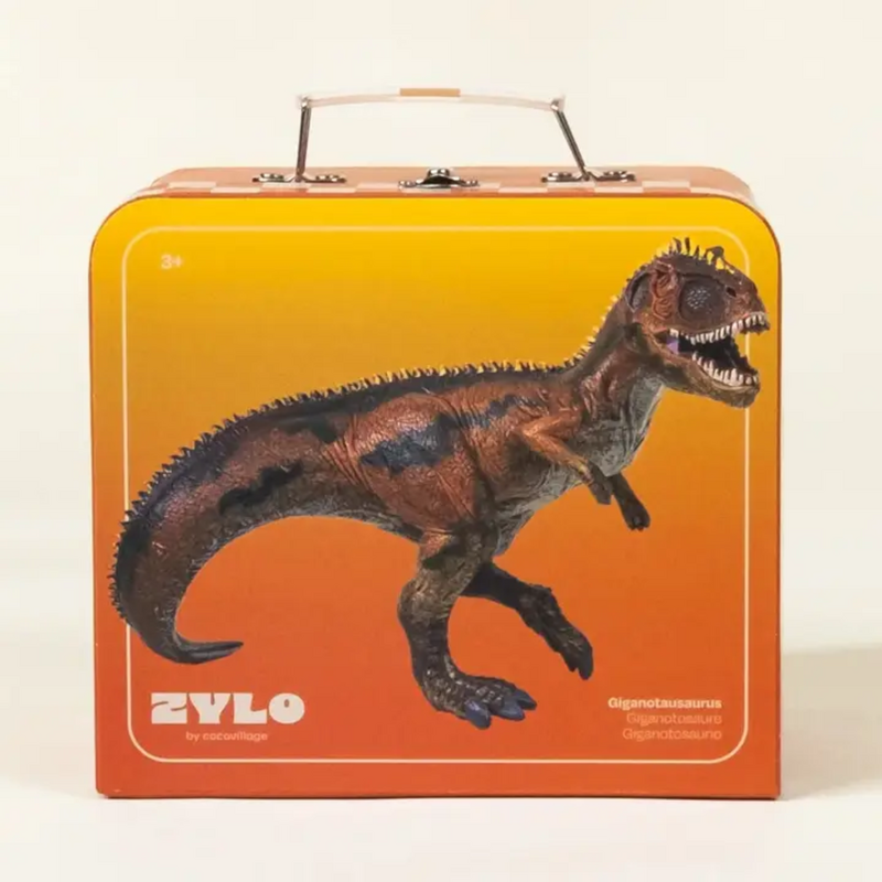 COCO VILLAGE GIGANOTOSAURUS DINOSAUR IN COLLECTIBLE BOX
