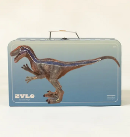 COCO VILLAGE VELOCRIRAPTOR DINOSAUR IN COLLECTIBLE BOX