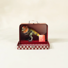 COCO VILLAGE DILOPHOSAURUS DINOSAUR IN COLLECTIBLE BOX