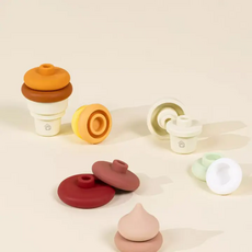 COCO VILLAGE 3 SETS OF SILICONE STACKABLE ICECREAM CONES