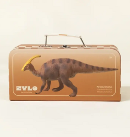COCO VILLAGE PARASAUROLOPHUS DINOSAUR IN COLLECTIBLE BOX