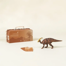 COCO VILLAGE PARASAUROLOPHUS DINOSAUR IN COLLECTIBLE BOX