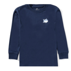 SOUTHERN TIDE Y LS ST STICKERS TEE