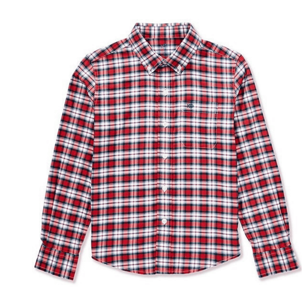 SOUTHERN TIDE Y LS SJ MACDUFF TARTAN SPORTSHIRT