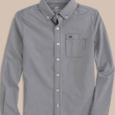 SOUTHERN TIDE LS IC MINI GINGHAM SPORTSHIRT