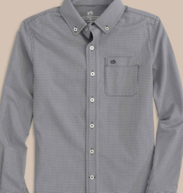 SOUTHERN TIDE LS IC MINI GINGHAM SPORTSHIRT