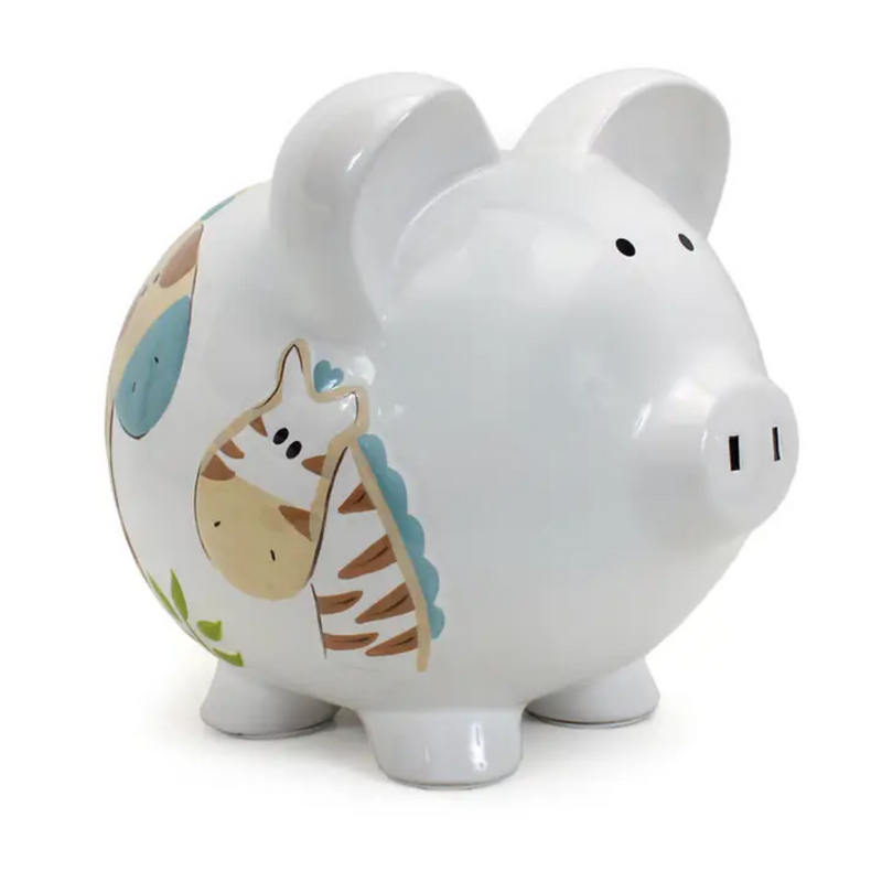 CHILD TO CHERISH JUNGLE JACK PIGGY BANK