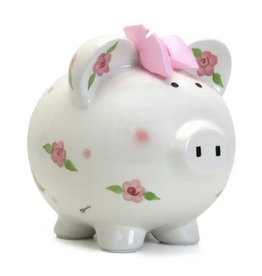 CHILD TO CHERISH POSIES & POLKA DOTS PIG