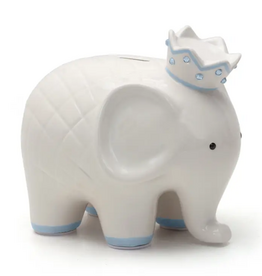 CHILD TO CHERISH WHITE WITH BLUE COCO ELEPHANT