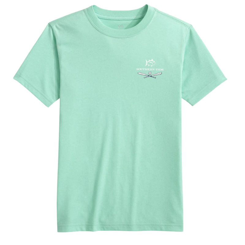 SOUTHERN TIDE Y SS HOMEPLATE HAT TEE